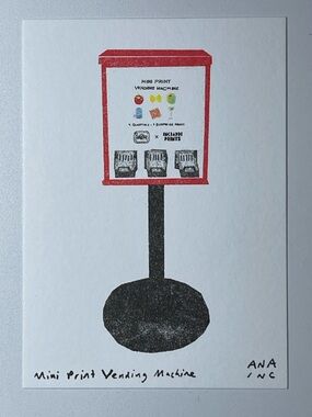 Anastasia Inciardi Mini Print Vending Machine Mini Print